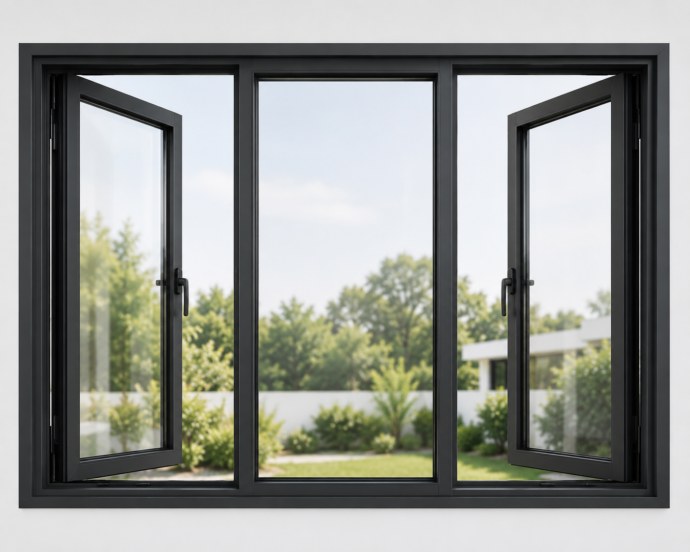 Aluminium casement window in Sonipat